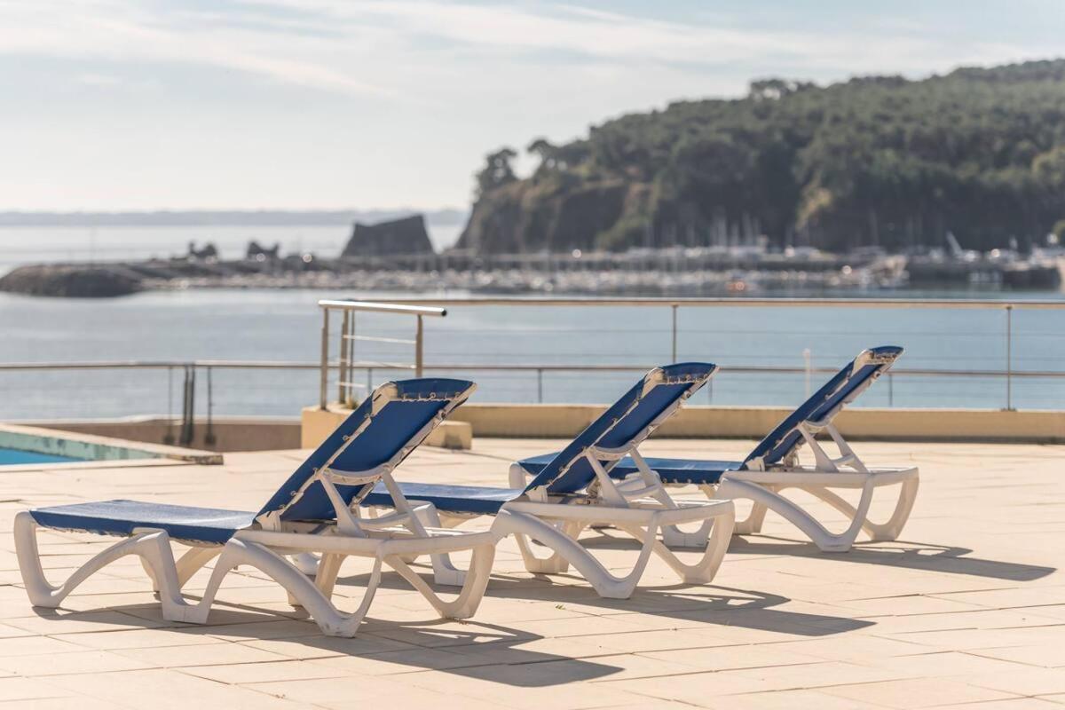 Appartement Cosy Les Pieds Dans L'Eau, Vue Mer Exceptionnelle Crozon Exterior foto